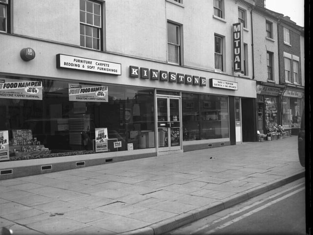 There's no date on this photograph of the Kingstone store in the Wellingborough Road in the archive - any ideas?
