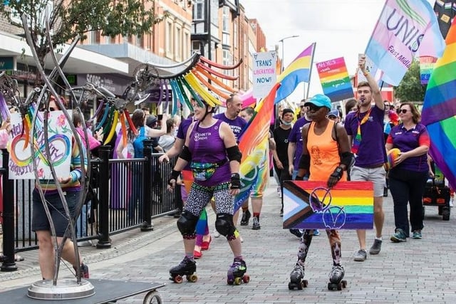 Scenes from Northampton Pride 2021 — Pride Month kicks off on Wednesday (June 1) with the big event set for the Market Square on Sunday, June 26