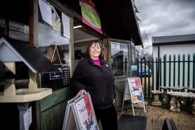 The Shack, which opened at Woodmeadow Garden Centre in March 2024, was founded by Karen Akhtar who wanted to give independent crafters the opportunity to rent a space and sell their goods. Photo: Kirsty Edmonds.
