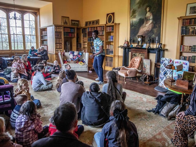 Families enjoyed new installations and activities such as a disco room and story time.