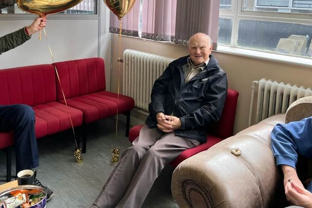 Norman, celebrating his 90th Birthday