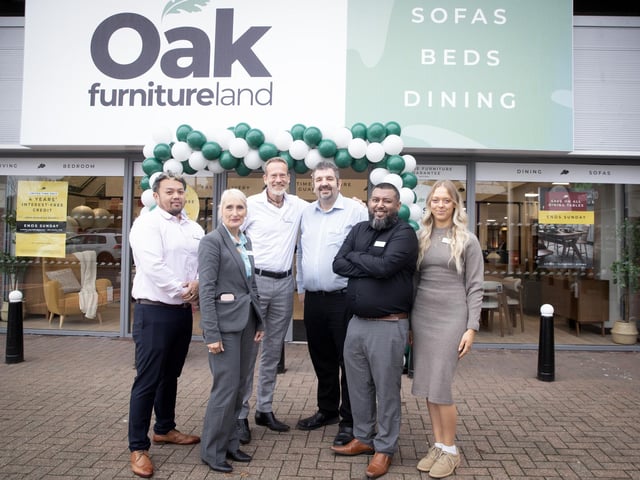 The national retailer opened its new showroom at Riverside Retail Park over the weekend (October 24)