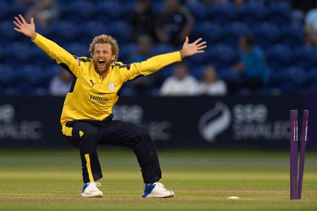 Gareth Berg spent four years with Hampshire