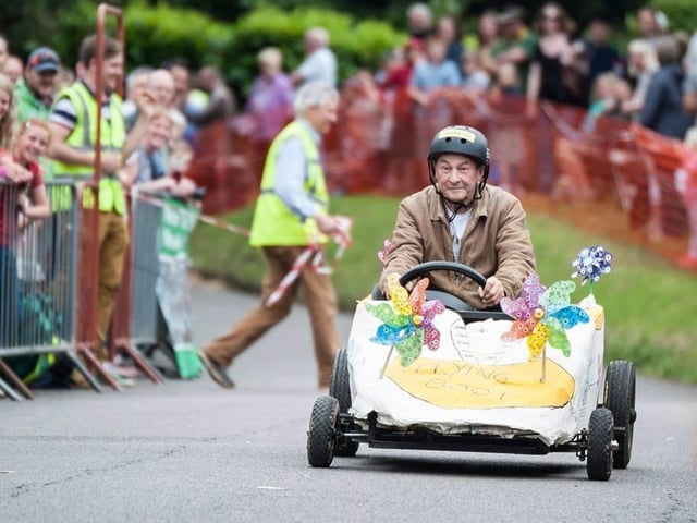 This year’s event is set to take place on Saturday, July 13 and promises “unbelievable” homemade carts of all shapes and sizes. Places in the race cost £20.