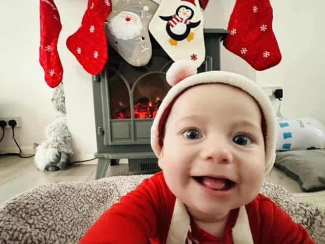 Six-and-a-half-month-old Archie.