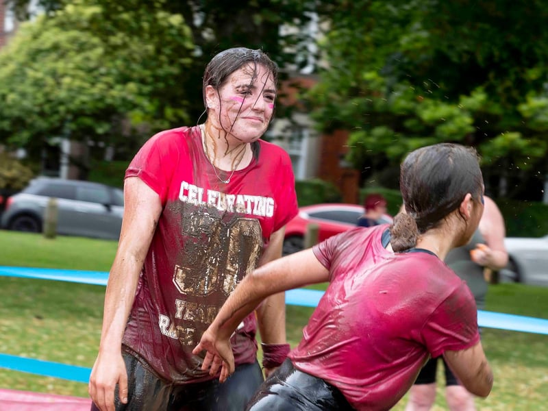 Pretty Muddy events took place in Abington Park on Saturday July 29, 2023.