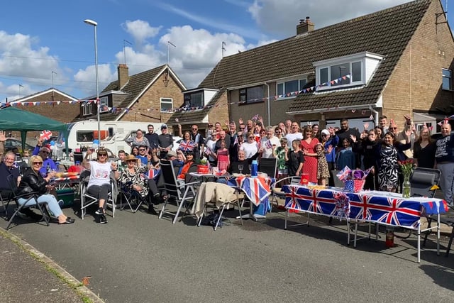 Barnard Close, in Duston, knows how to throw a party! Their celebrations on Sunday, May 7 not only marked the coronation of King Charles but their raffle also raised money for Breast Cancer Now.