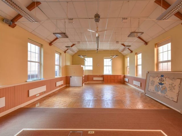 The former Christadelphian Hall in St Michael’s Road has been set at a guide price of between £150,000 to £185,000 and will up on an online auction on September 6 at 11am.