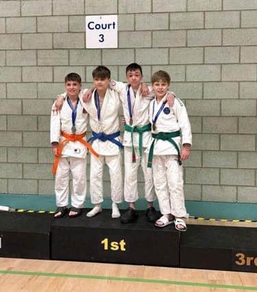 Luca Kiely-Croft with Bronze