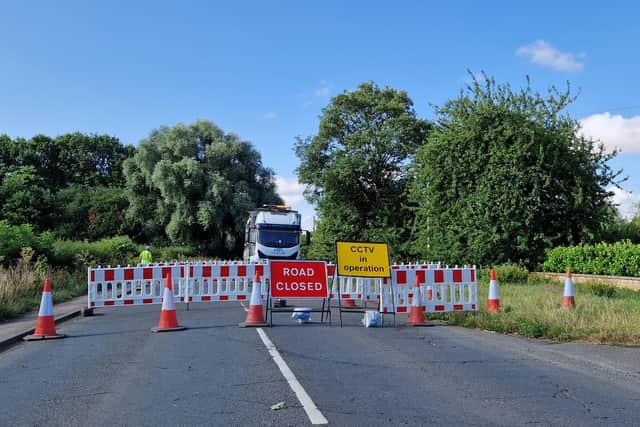 The works began yesterday (Monday 7 July) and are set to continue until Friday 11 July