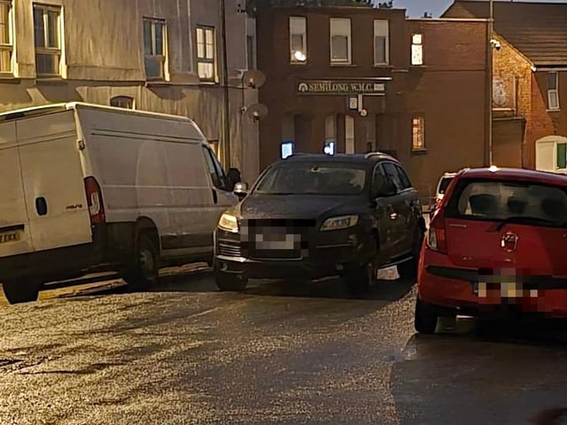 'It's OK, it's an Audi'.
