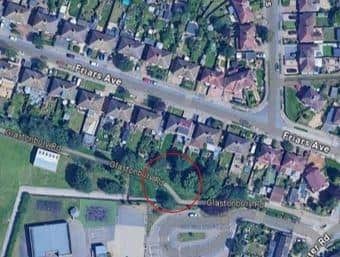 The incident happened in Glastonbury Road, Delapre.