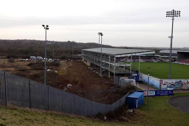 Cobblers chairman Kelvin Thomas hopes the club will be in a position to ‘ramp up’ progress on the East Stand within the next month, writes James Heneghan. The club’s land deal with West Northamptonshire Council is close to being officially signed off and once all the legal paperwork is completed, work can restart on the East Stand. GRS Group company ISC were on site recently to begin preparatory works. Asked when the East Stand might be finished, Thomas said: "GRS have given us an idea as to when the stand might be completed but it’s contingent on so many different things. As far as things stand right now, I’d like to think it would be done well before the end of next season.”