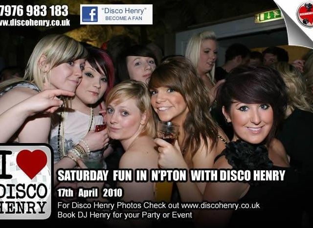 Nostalgic pictures from a night out at NB's