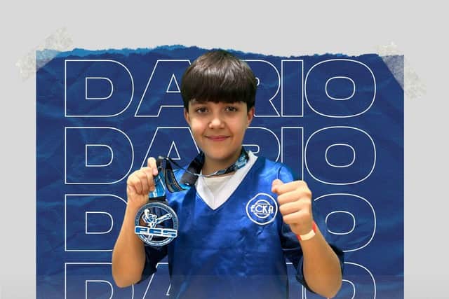 Dario wins Silver.