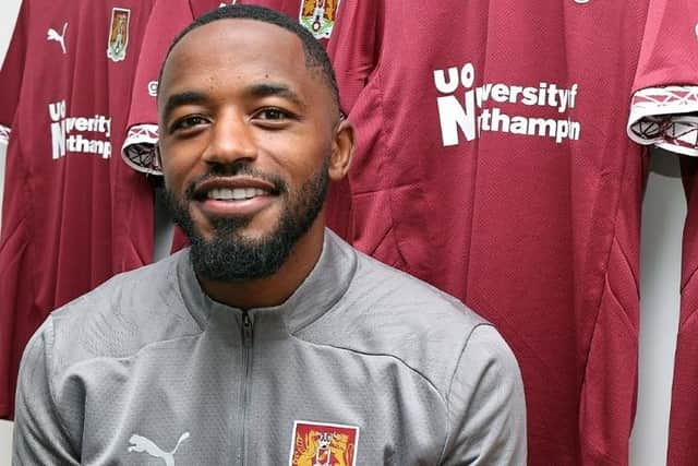 New Cobblers signing Tarique Fosu (Picture: Pete Norton)
