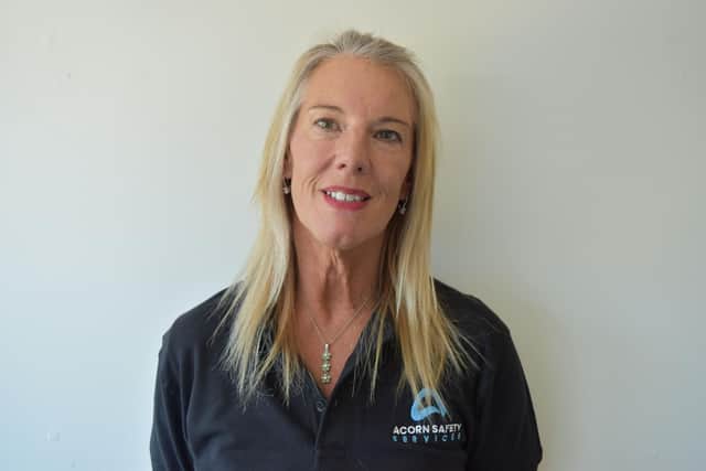 Lorna Smith is the new senior fire risk assessor for Acorn Safety Services.