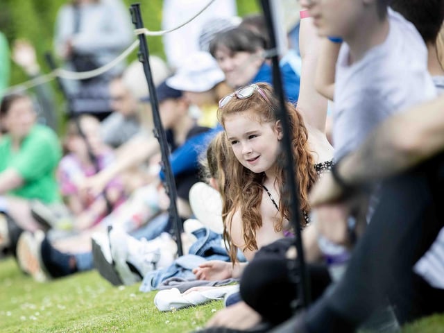 Delapre Abbey hosted a re-enactment event on Sunday July 14, 2024, including a medieval hawking show, re-enactors and a guided tour of the registered battlefield.