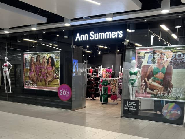 Ann Summers has relocated to the Grosvenor Centre