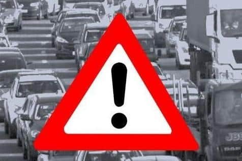 Drivers are warned of delays on the A45.