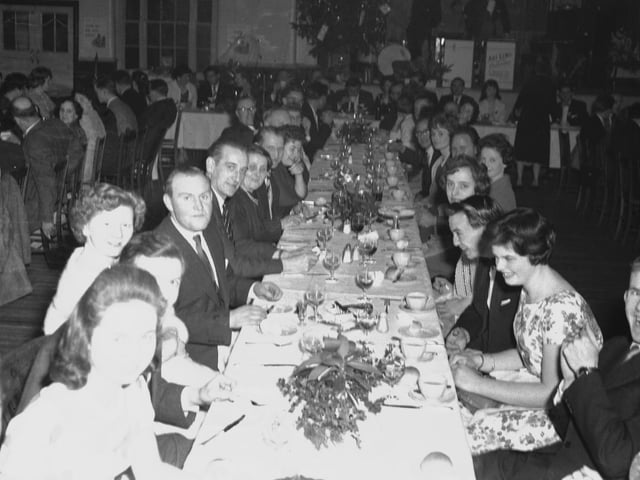 Northampton Vespa Club dinner dance, December 10, 1960
