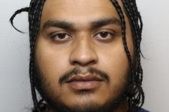 Drug dealer Uddin was jailed after a raid at a Northampton property which uncovered cash and weapons. The 25-year-old, of Vienne Close, Duston, pleaded guilty to two counts of possession with intent to supply Class A drugs and one count of possession with intent to supply Class B drugs and was sentenced to five years, seven months.