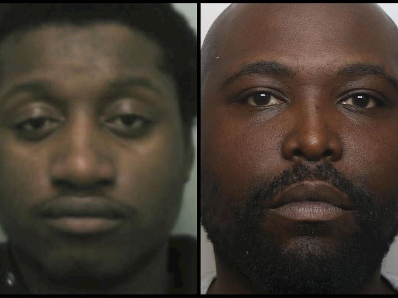 Londoners Johnson, 35, and 36-year-old Asiedu were jailed for bringing crack cocaine and heroin to Northampton and trafficking three vulnerable teenagers to sell them on.
In a statement, Northamptonshire Police said the pair travelled to Northampton to activate the ‘Chief’ line by sending bulk text messages to local drug users, advertising Class A drugs for sale. A six-week trial at Northampton Crown Court ended with Johnson sentenced to 18 years and Asiedu to 19 years.