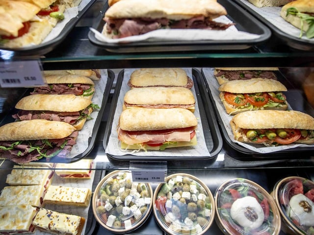 Inside new cafe which has opened at the former Nationwide building on the corner of Drapery and Mercer's Row