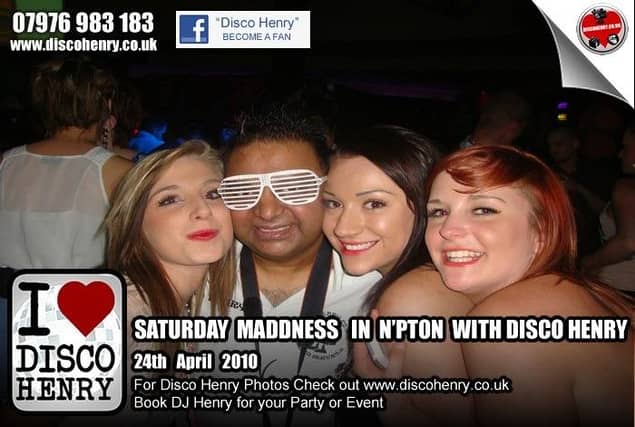 Nostalgic pictures from an April night out in town 13 years ago