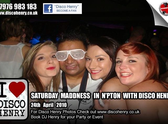 Nostalgic pictures from an April night out in town 13 years ago