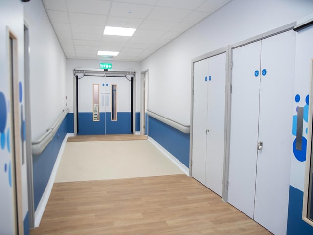 The new £15.75 million Urgent Treatment Centre has been completed at Northampton General Hospital