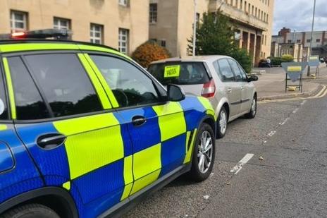 This Spanish-registered Renault was stopped for checks and found to have been in the UK for well over a year. The driver lives and works here — but should have registered the vehicle, too. It is seized and reported to the DVLA.