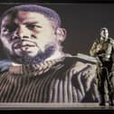 Dwane Walcott as Othello in a bold new production taking to the stage in Northampton (photo: Marc Brenner)