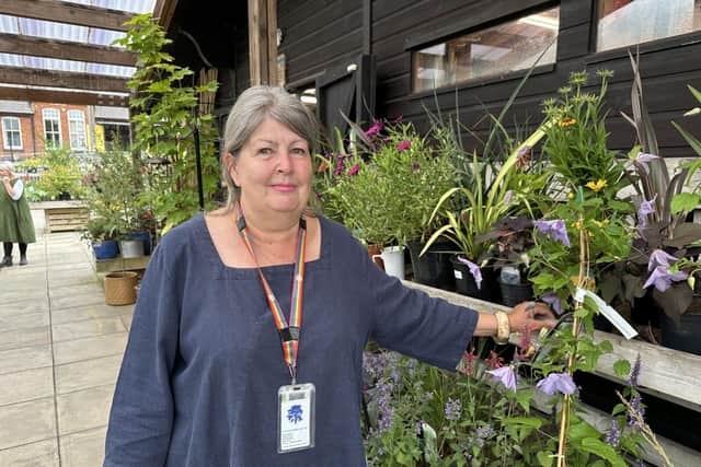 Marina, at the Workbridge garden centre