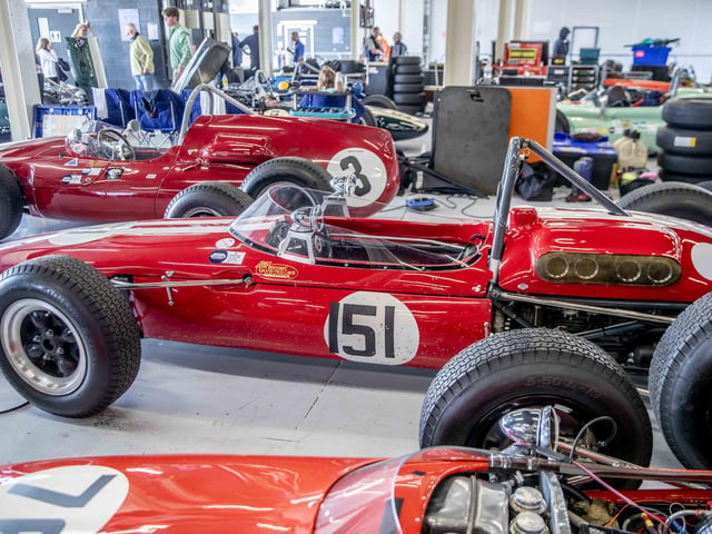 Classic cars, music, food stalls, kids entertainment and more took over Silverstone Circuit over the Bank Holiday weekend (Friday August 23 - Sunday August 25).