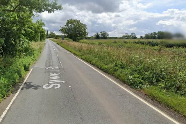The alleged incident happened in Sywell Road between Holcot and the A43 roundabout.