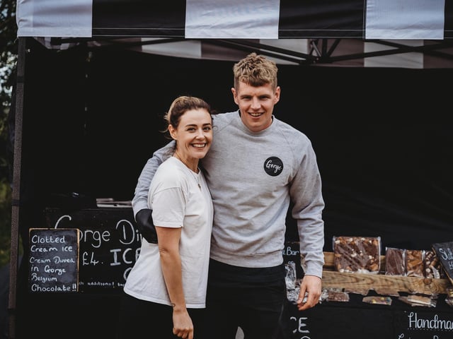 The family day of food, music and games was attended by nearly 700 members of the Northampton community, who wanted to show their continued support.