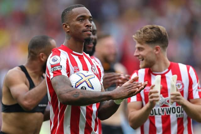 Ivan Toney has been in great form for Brentford this season