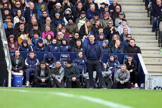 Kevin Nolan on the touchline at Wimbledon