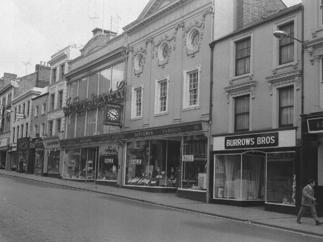July 9, 1964 Jefferys shop, Gold Street, Northampton