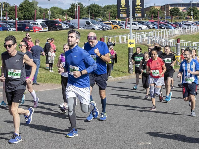 The second ever Northampton 10K on Sunday, May 29 saw around 1,000 people take part