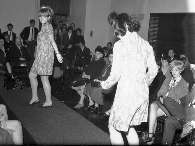 Co-op fashion show at Northampton Town Hall, March 18, 1967
