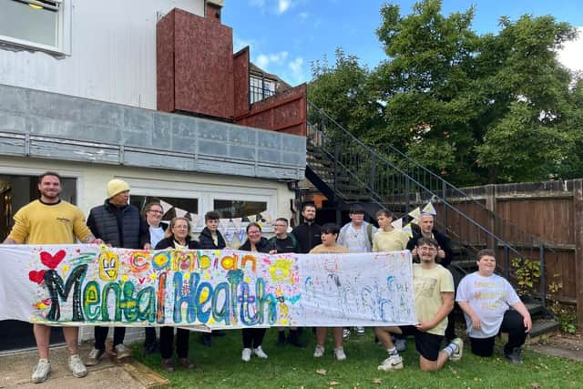 Staff and Student's wore yellow in line with #HelloYellow to support Mental Health Awareness Day