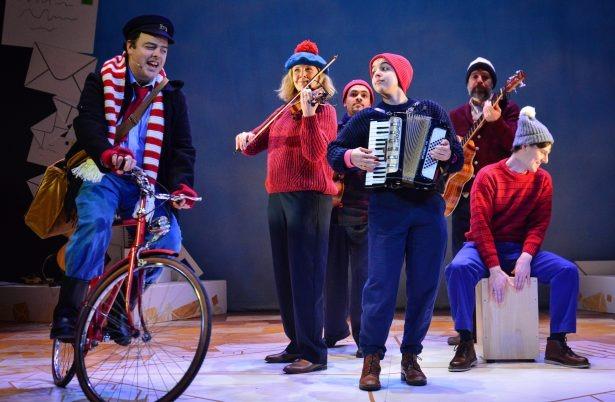 The Jolly Christmas Postman is on stage at the Royal and Derngate until December 31
