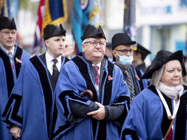 Remembrance Day 2023, Northampton. (Pictures: Kirsty Edmonds)