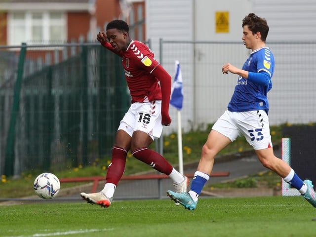 Last-ditch block denied him a goal... 6