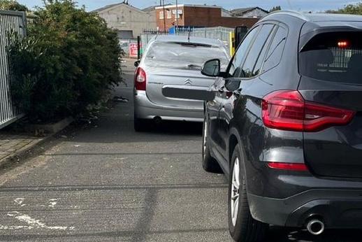 This Picasso driver got spotted using his mobile phone whilst driving and not wearing his seatbelt. He already has six points and will be off to court.