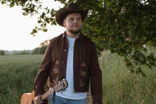 Harry Walker, from Moulton, has loved music since he was a child and was inspired by his late pap who played the piano and performed at the village working men's club.