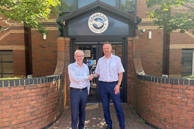 Richard Munro and newly appointed CEO, Matt Goulding