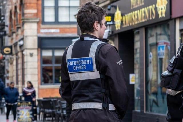Two Environmental Services Enforcement Officers